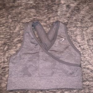 Camo Gymshark sports bra